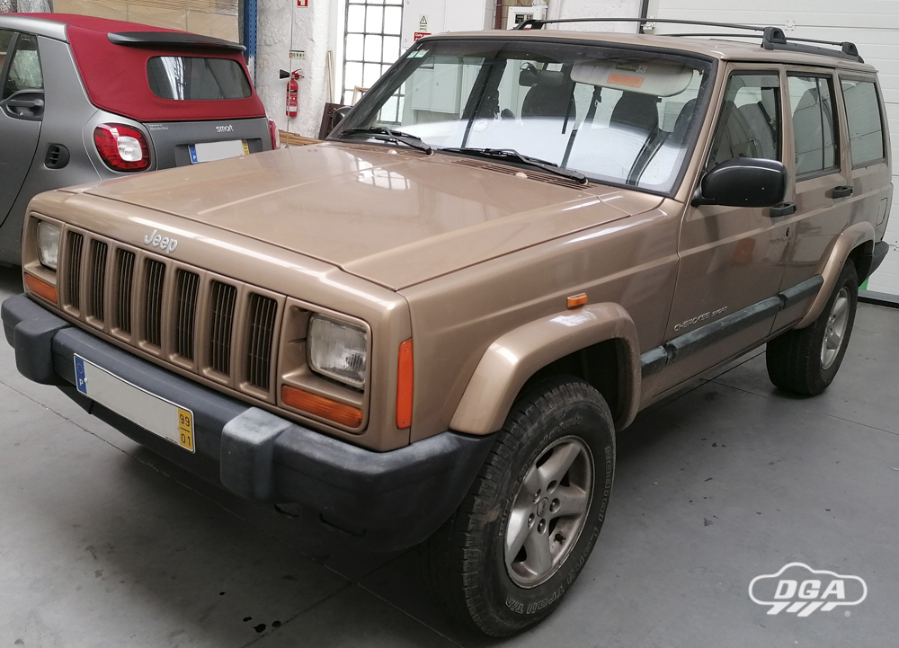 Wind Defletors JEEP CHEROKEE, 4X4, 1997 - 2001, 5 Doors, Front, In-Channel